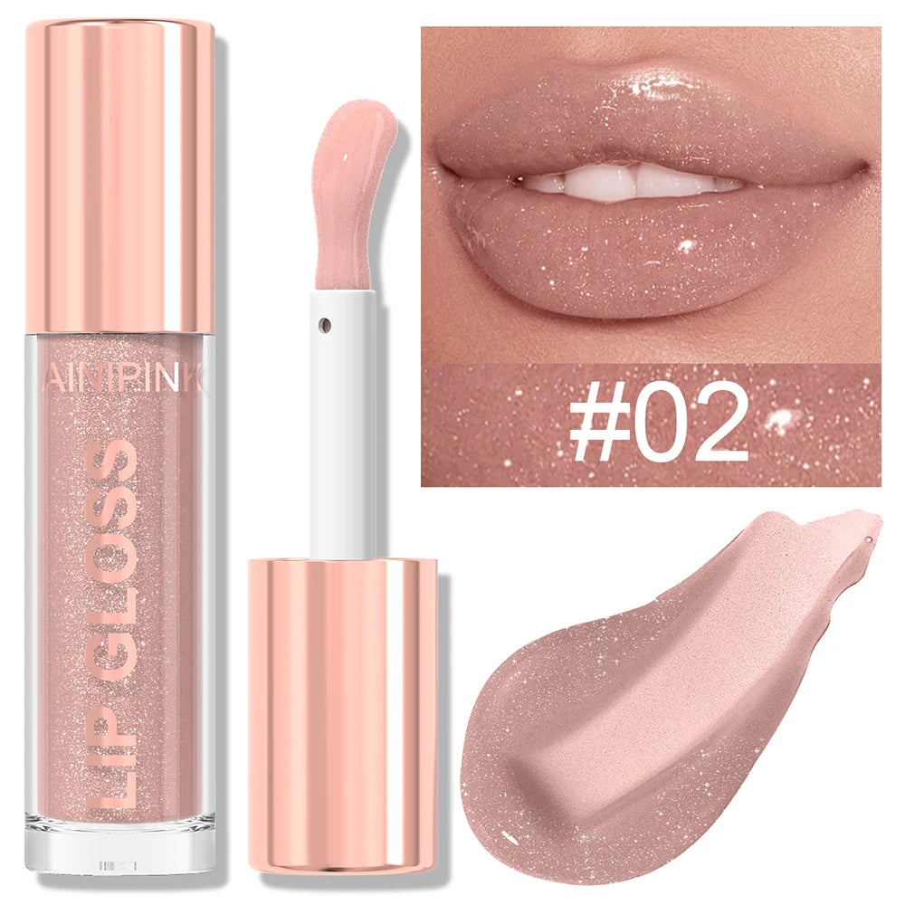 Shimmer Glitter Lip Gloss — Waterproof Moisturizing High-Shine Lip Color — view 13 of makeup