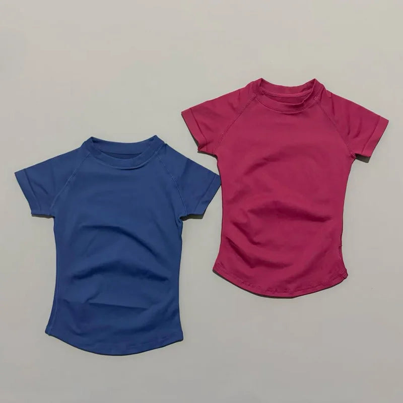 Impact Seamless Yoga Top &mdash; Women&rsquo;s Short-Sleeve Workout Shirt for Running &amp; Sports — view 5 of sports & fitness