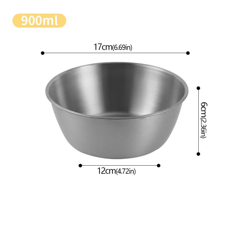 Korean Sauce Bowl with Handle — 304 Stainless Steel Rice, Wine & Seasoning Dish — view 15 of dining & tableware