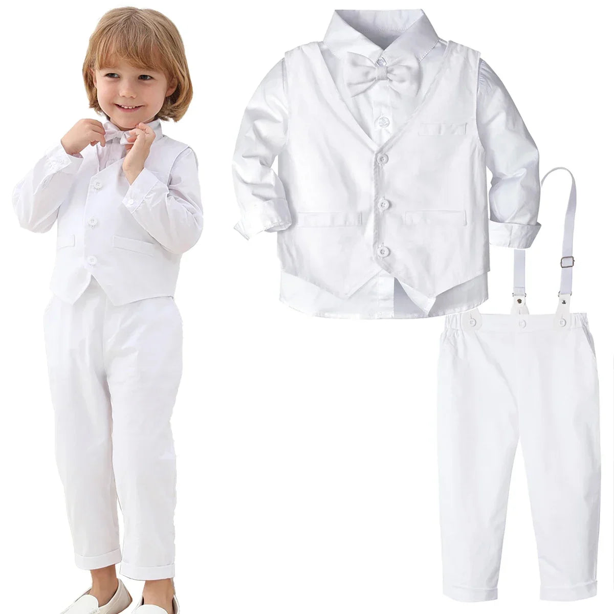 Baby Boy Baptism Outfit – Infant Christening & Easter Formal Suit Set