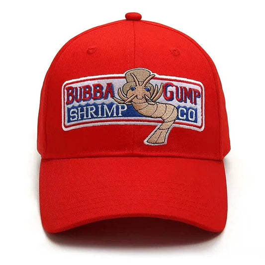 1994 Bubba Gump Shrimp Baseball Cap — Forrest Gump Movie Merch Embroidered Nostalgia Sport Hat — view 1 of hats & caps