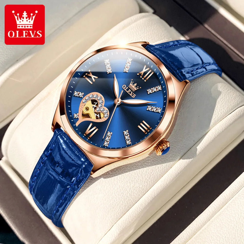 OLEVS 6636 Women's Roman Dial Watch — Luxury Fashion Quartz Wristwatch — view 13 of watches