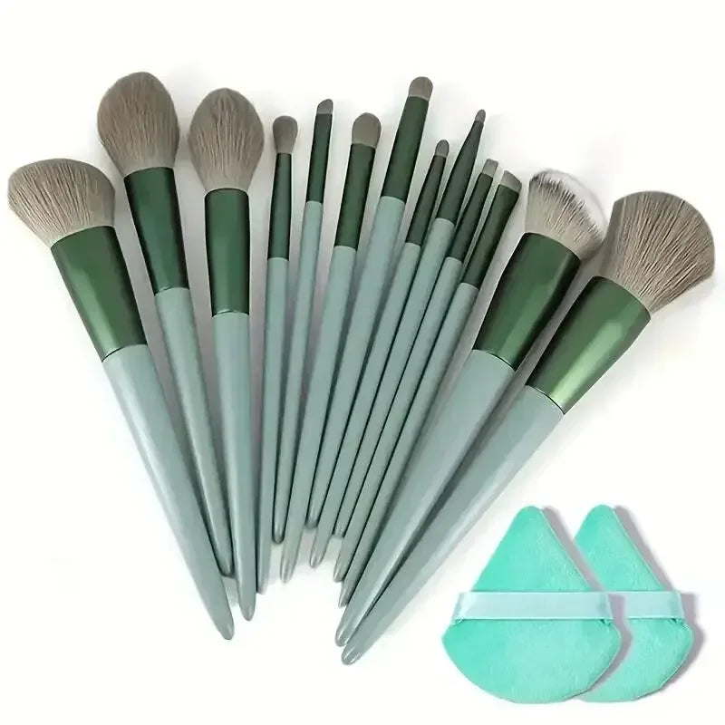 Professional Makeup Brush Set — Soft Fluffy Cosmetic Brushes for Foundation, Powder &amp; Blush — view 17 of makeup