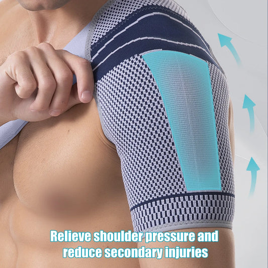 Shoulder Compression Sleeve with Stabilizer — Athletic Recovery Brace — view 1 of braces & support