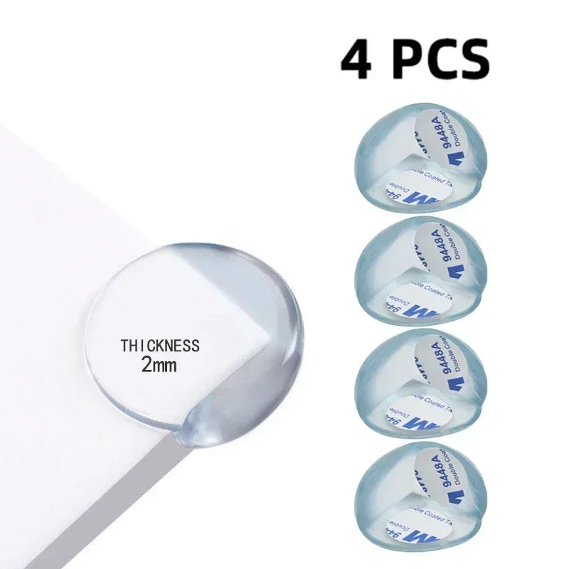Transparent Baby Edge Protection Strip - Anti-Bump Furniture Guard with Tape — view 12 of baby safety