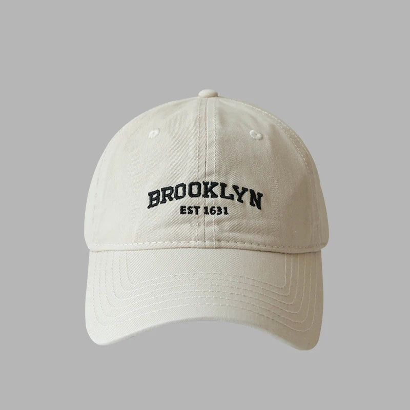 JK Korean Letters Embroidered Baseball Cap — K-Fashion Streetwear Hip-Hop Dad Trucker Hat — view 6 of hats & caps