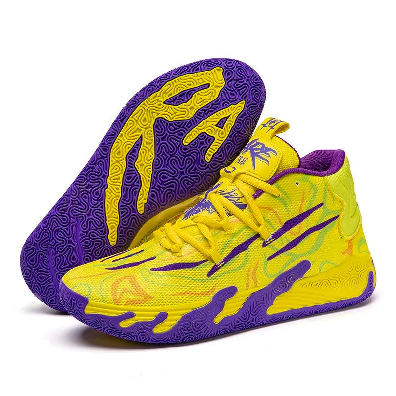 Men's Basketball Sneakers — Breathable Comfortable Training Court Sport Shoes — view 11 of sneakers