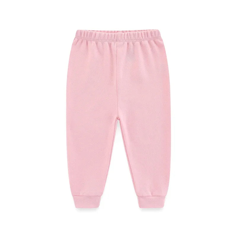 Baby Boys & Girls 100% Cotton Pants - Four-Seasons Soft Solid Pants (1/3 Pack) — view 4 of baby bottoms