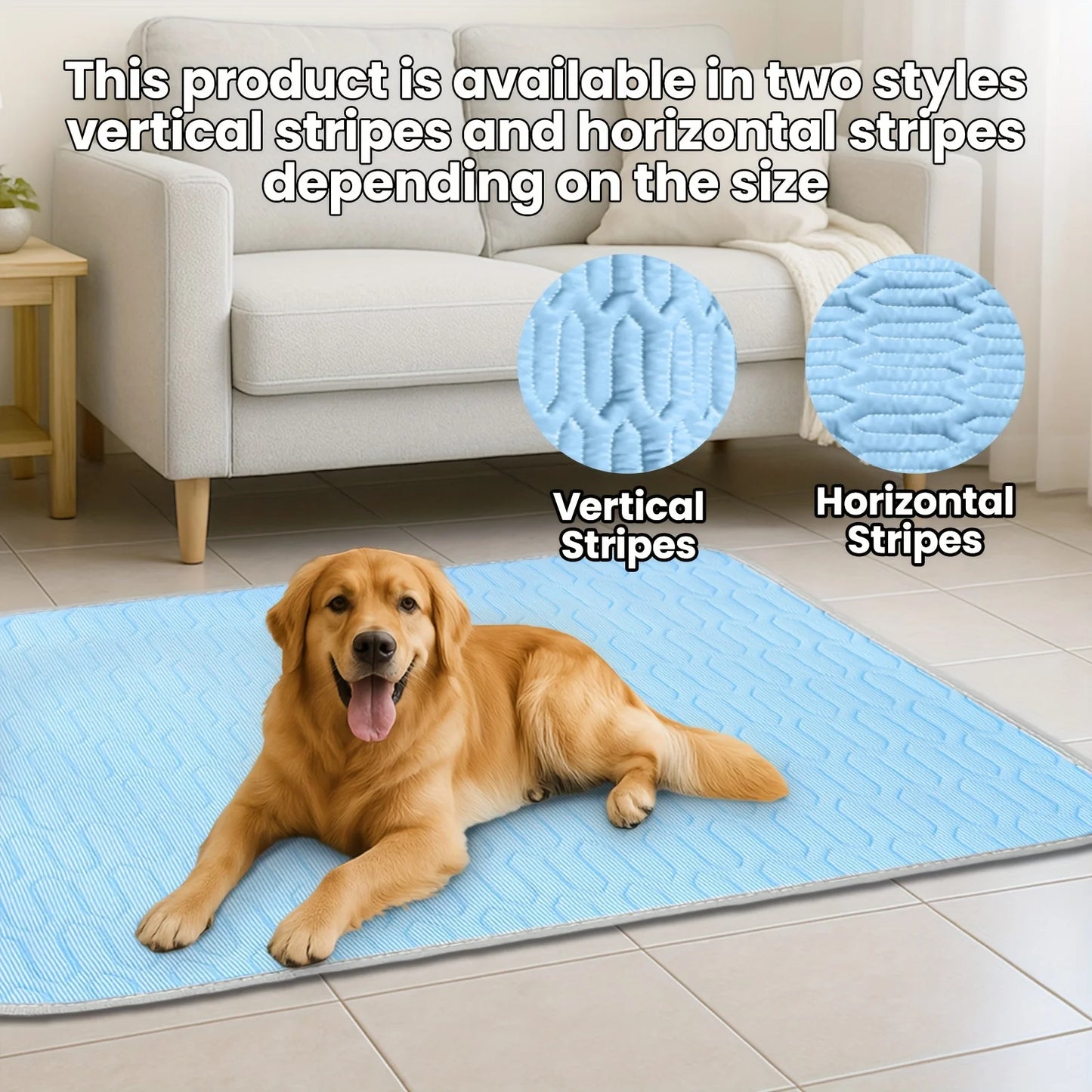 Pet Cooling Mat — Self-Cooling Gel Pad for Dogs & Cats — view 2 of pet supplies