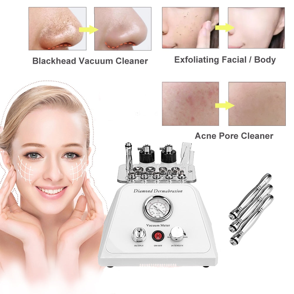 Microdermabrasion Exfoliating Facial Dermabrasion Machine Water Spray