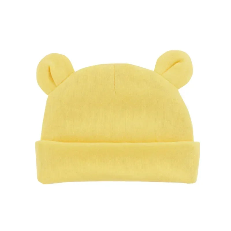 Newborn Ear-Shape Bonnet - Cotton Photography-Prop Hat for Babies 0-1Y — view 12 of baby hats