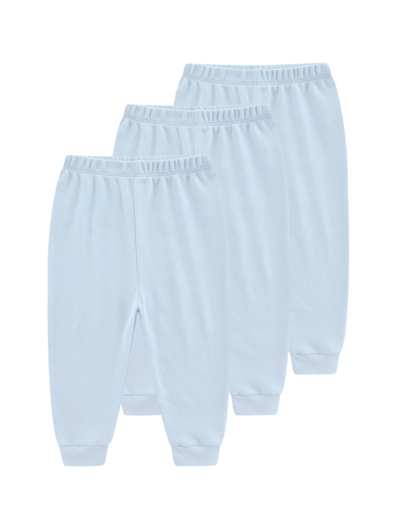Baby Boys & Girls 100% Cotton Pants - Four-Seasons Soft Solid Pants (1/3 Pack) — view 3 of baby bottoms