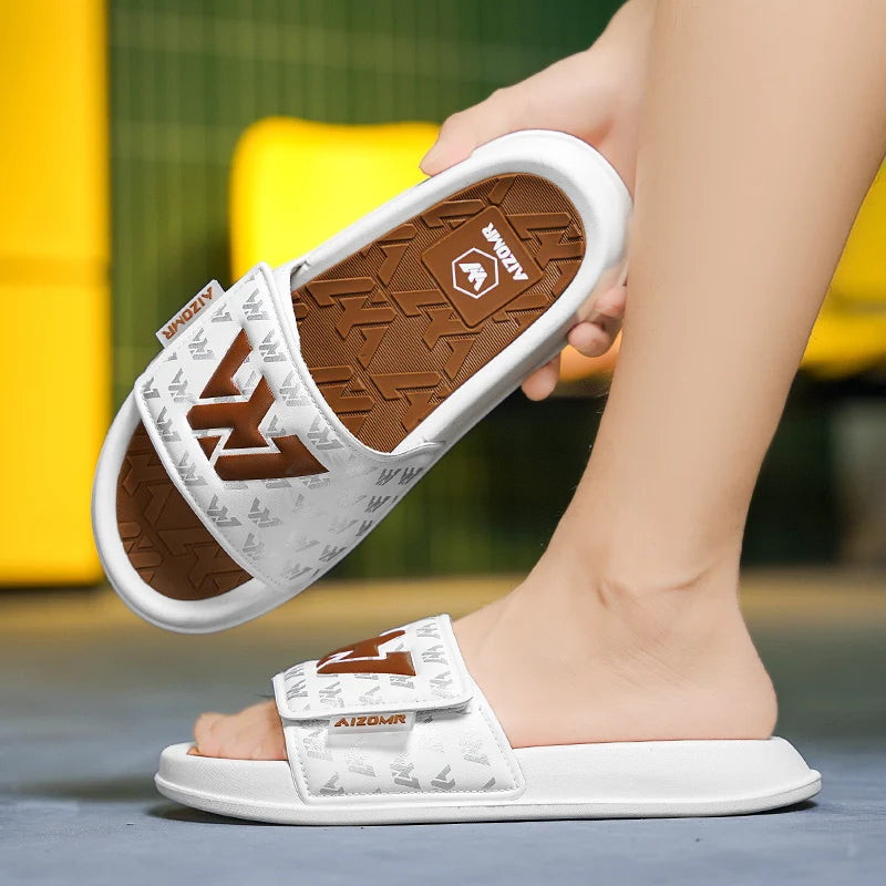 Summer Sandals 2026 Hottest Trend — Soft Lining Fabric Slide with High-Grip Outsole — view 6 of summer sandals