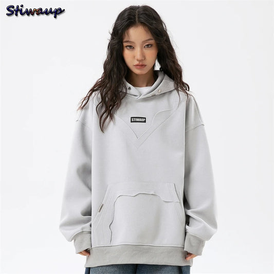 Women's New Hooded Sweatshirts Y2k Oversized  Hoodie Korean Fashion Plus Size Women's New External Clothing Luxury Clothes Women