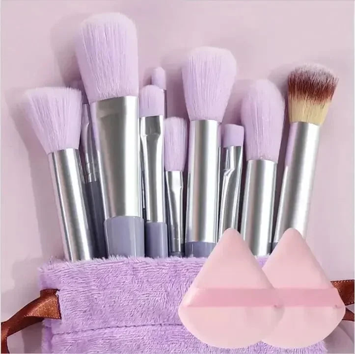 Professional Makeup Brush Set — Soft Fluffy Cosmetic Brushes for Foundation, Powder &amp; Blush — view 12 of makeup