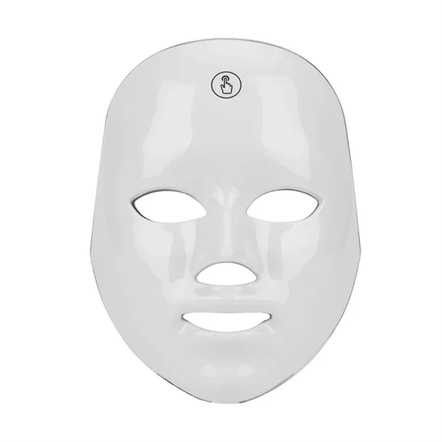 Rechargeable 7-Color LED Face Mask – Light Therapy Facial Care Tool