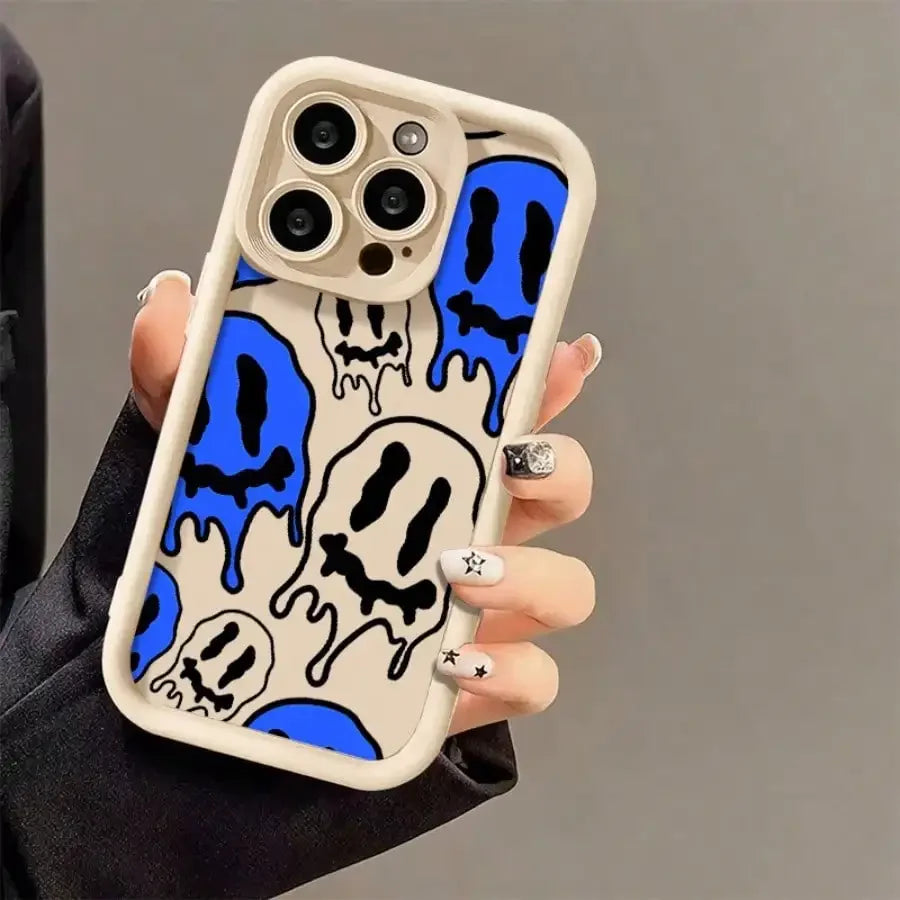 Streetwear Drip Soft Case for iPhone 11–17 Pro Max Hypebeast Pattern — view 3 of phone cases