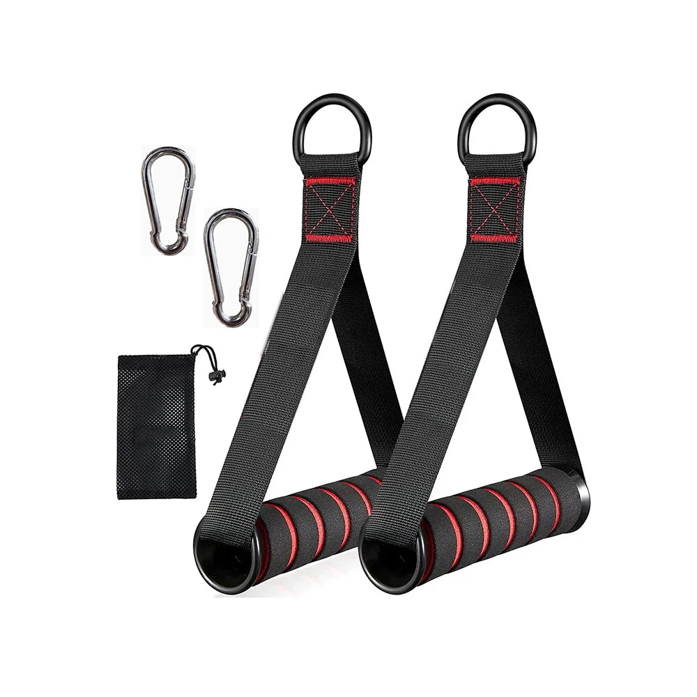 Resistance Bands — Pulley Strap Handle Bar Attachment, Home Gym Cable Station — view 7 of sports & fitness