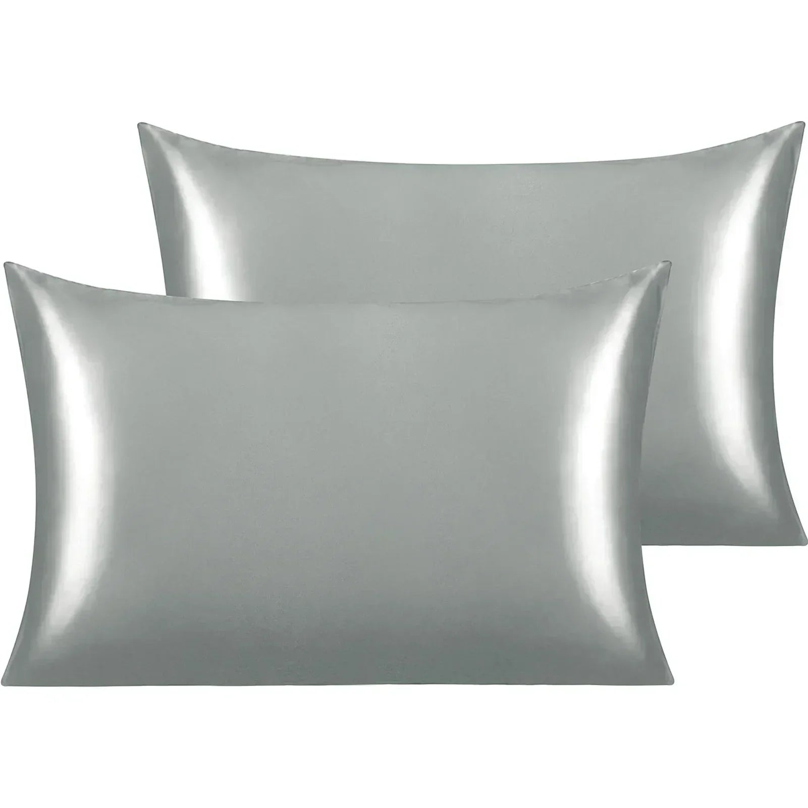 Pack Satin Pillowcases – Cooling, Super Soft Silk-Like Pillow Covers with Envelope Closure — view 8 of home & kitchen