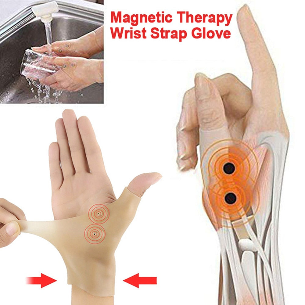 Tcare 1 Piece New Magnetic Therapy Wrist Hand Thumb