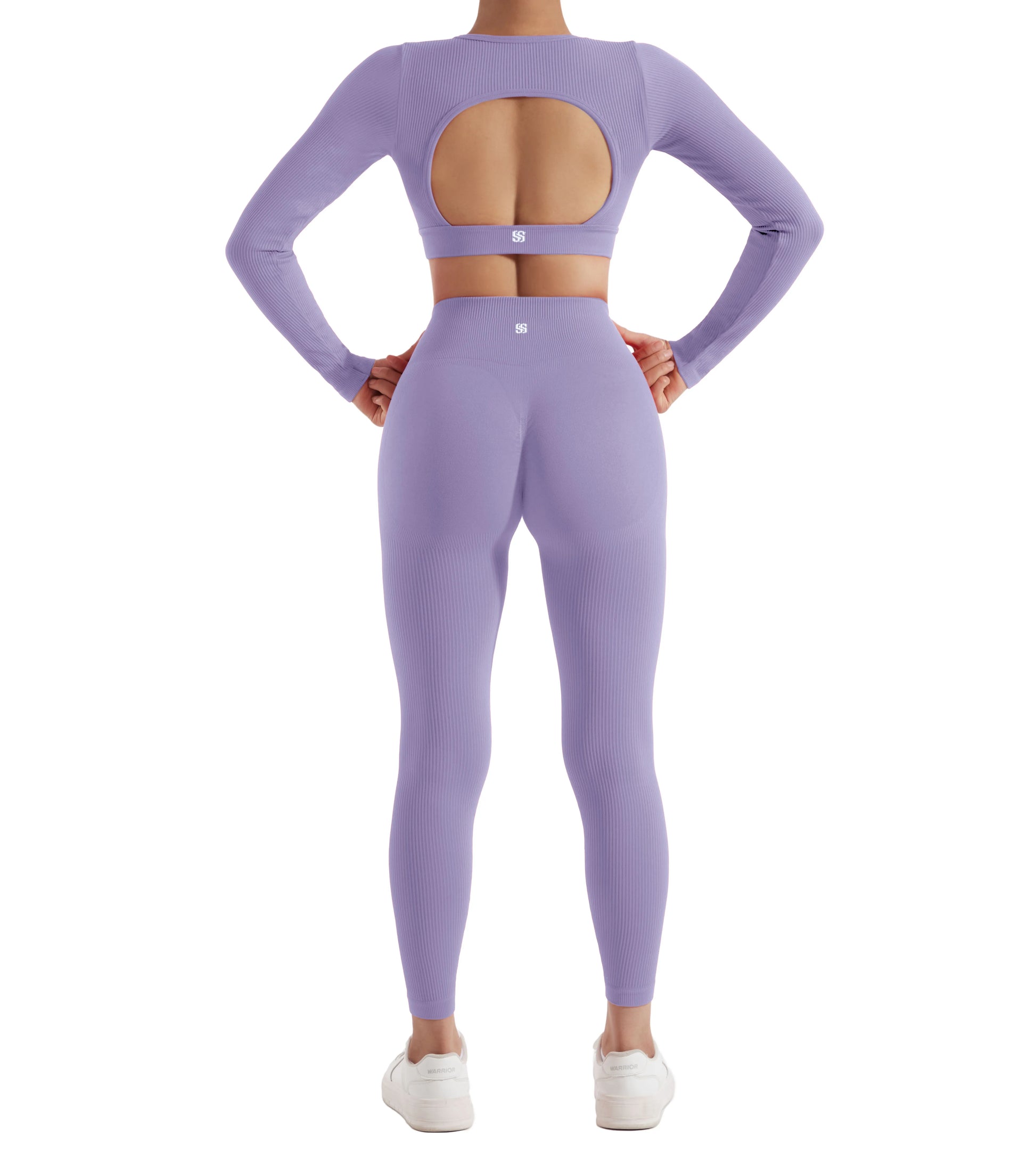Women's Activewear Long-Sleeve Tracksuit Set — Quick-Dry Yoga Gym 2-Piece — view 13 of women's activewear
