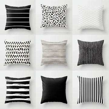 Geometric Abstract Cushion Cover &mdash; 45&times;45 cm Pillow Case for Office, Car &amp; Home — view 1 of cushion covers & pillow cases