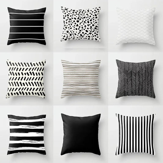 Geometric Abstract Cushion Cover &mdash; 45&times;45 cm Pillow Case for Office, Car &amp; Home — view 1 of cushion covers & pillow cases