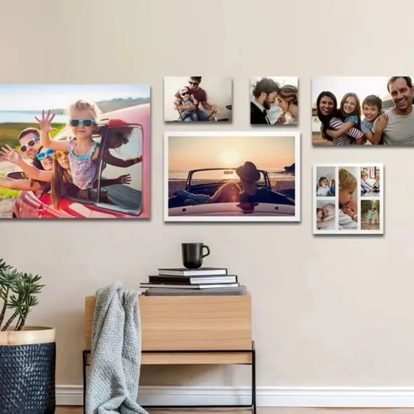 Custom Canvas Print from Your Photos — Wedding, Birthday, Family & Pet Wall Art — view 4 of wall art & prints