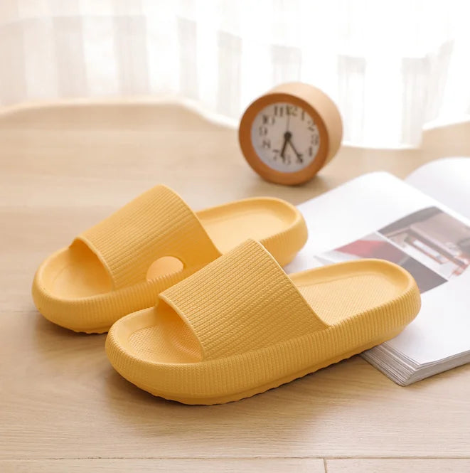 Summer Sandals Cloud Bathroom Home Slides — EVA Soft-Sole Non-Slip Slippers — view 8 of summer sandals