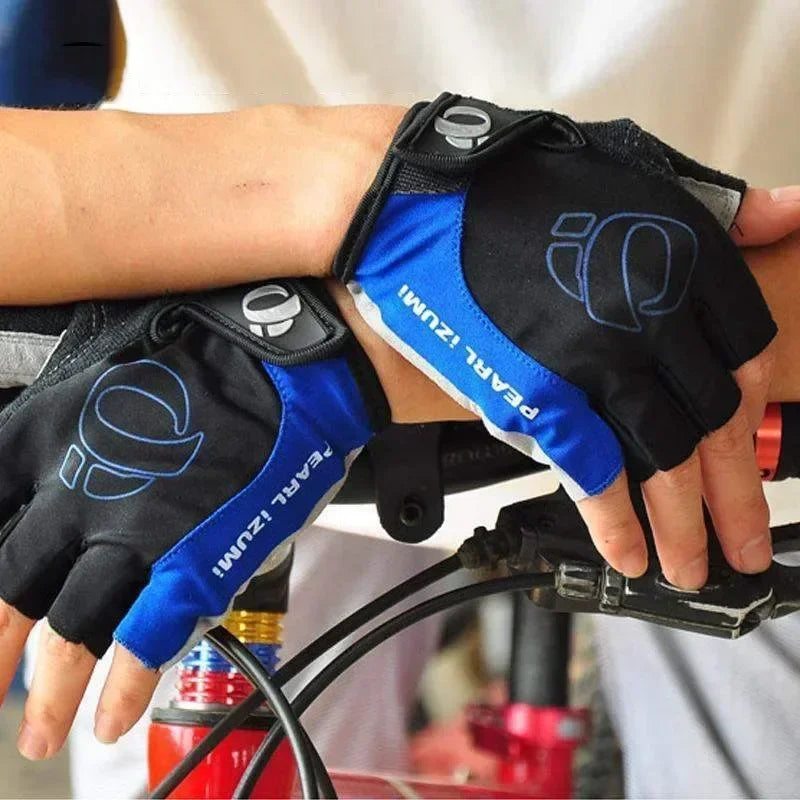 Half-Finger Cycling Gloves Gel Padded — Anti-Slip Anti-Sweat Road Bike & MTB Cycling Gloves — view 5 of gloves