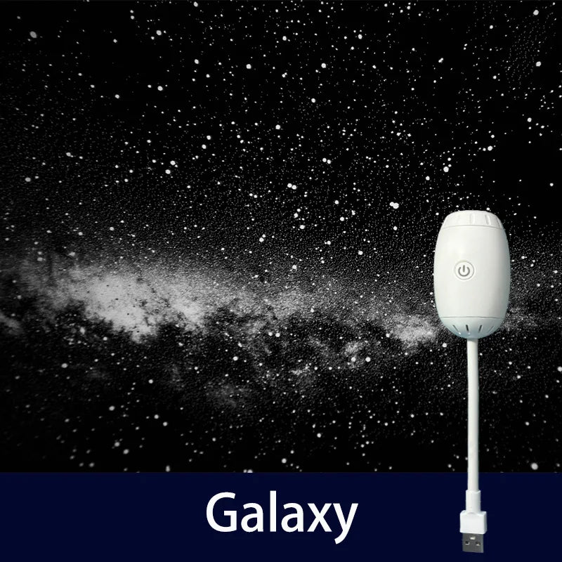 USB Ceiling Galaxy Projector &mdash; Mini Starry Sky Atmosphere Light for Car, Home &amp; Bedroom — view 11 of led &amp; smart lighting