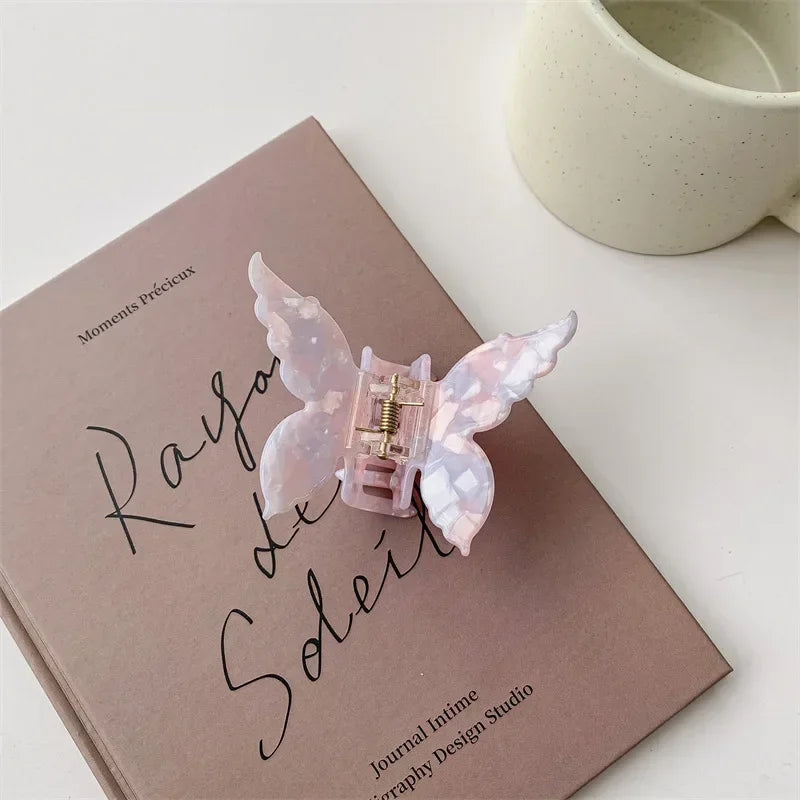 Butterfly Hair Clip Accessories Claw Clip for Women Acetic Hair Bows French Accessories Butterfly Hairbows for Girls — view 12 of product