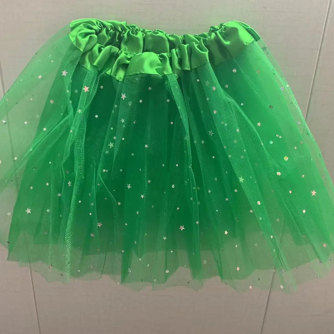Kids Glitter Tulle Star Tutu Skirt - 3-Layer Sequin Dance Skirt for Girls — view 14 of tutus