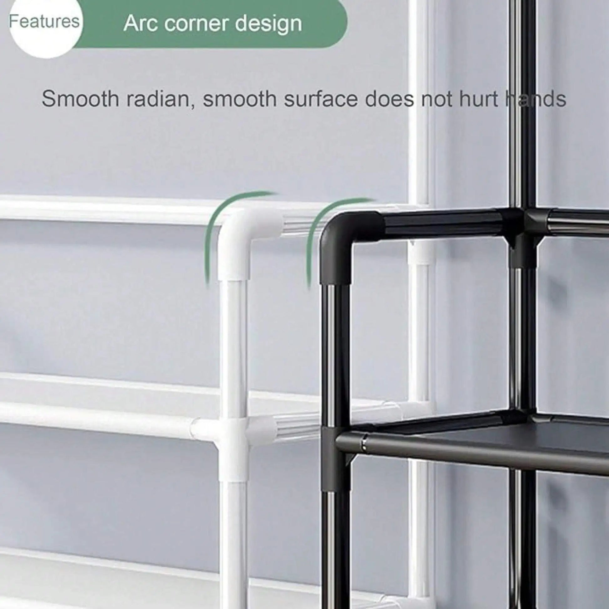 Multi-Functional Entryway Shoe Rack – Large Capacity Multi-Layer Organizer for Shoes & Bags — view 4 of shoes & footwear