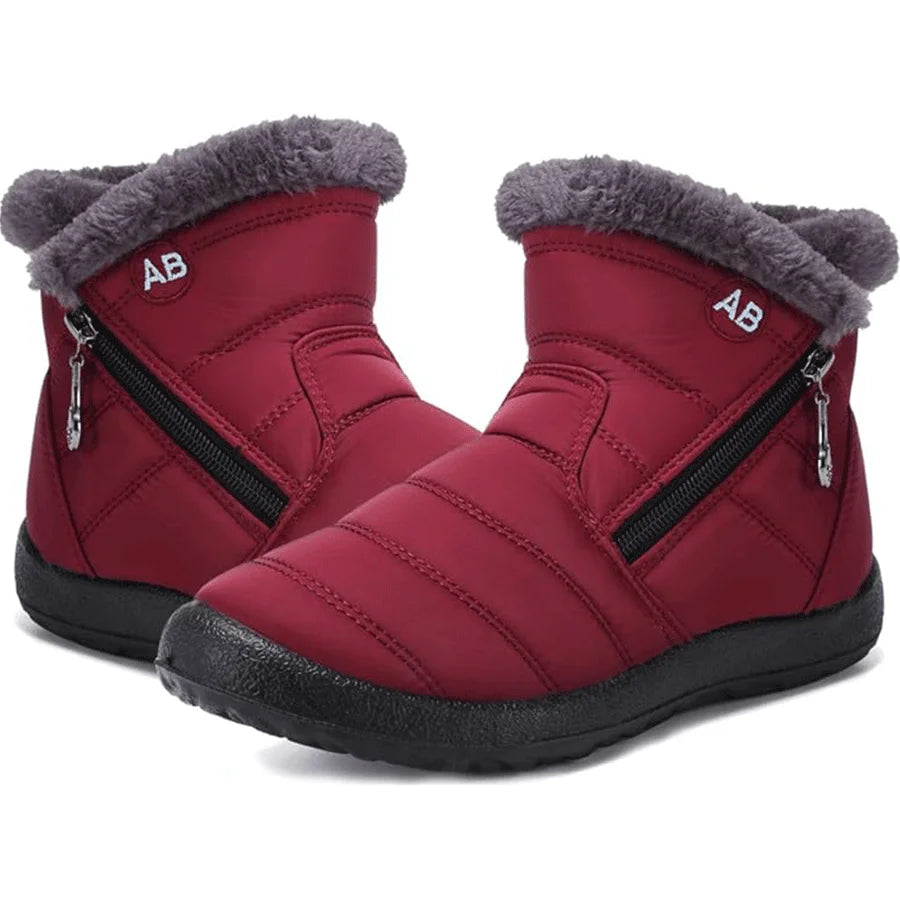 Women's Waterproof Autumn-Winter Snow Boots — Lightweight Outdoor Ankle Boots — view 7 of boots