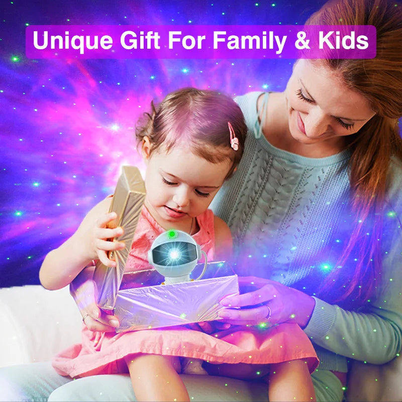 Astronaut Galaxy Projector — Starry Sky LED Nebula Night Lamp for Bedroom & Kids — view 5 of led &amp; smart lighting