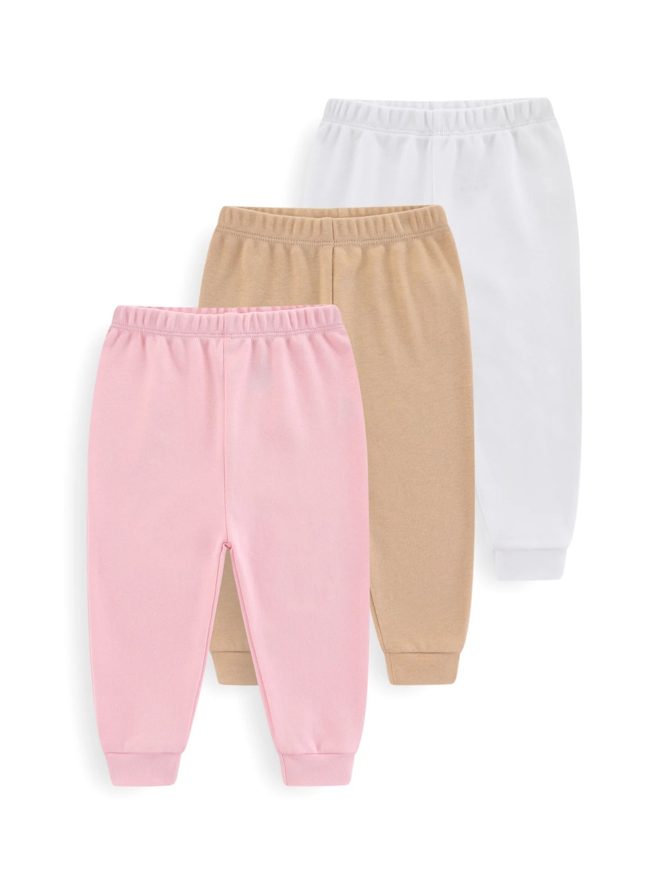 Baby Boys & Girls 100% Cotton Pants - Four-Seasons Soft Solid Pants (1/3 Pack) — view 11 of baby bottoms