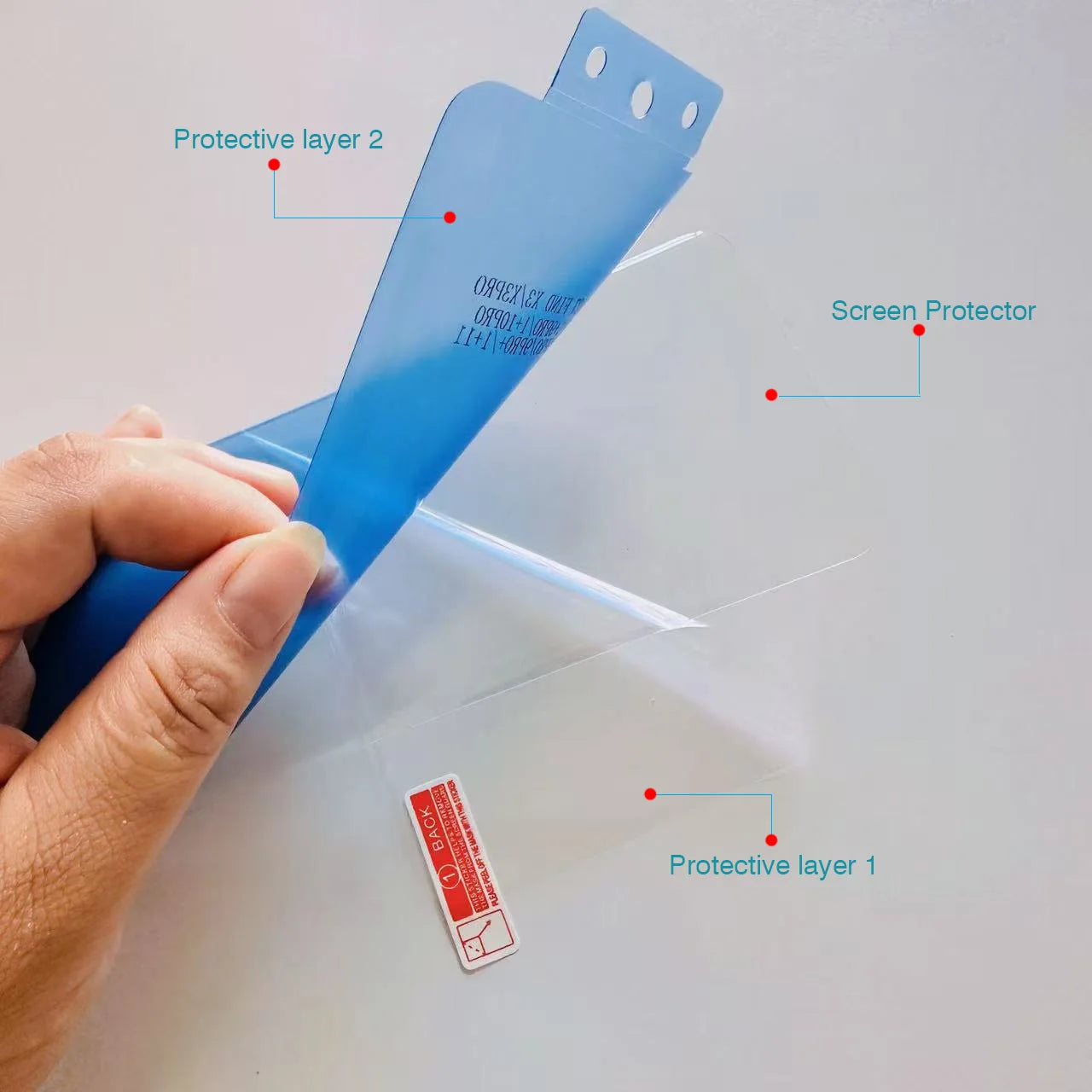 3Pc Ceramic Hydrogel Film for Samsung Galaxy S24/S23/S22/S21/Note Universal — view 5 of screen protectors