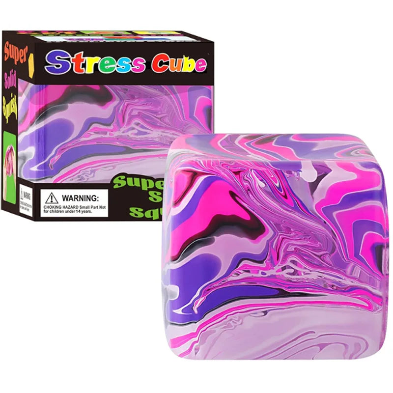 Ice Cube Sensory Fidget Toy — Squishy Stress-Relief Rabbit Squeeze Toy — view 10 of toys