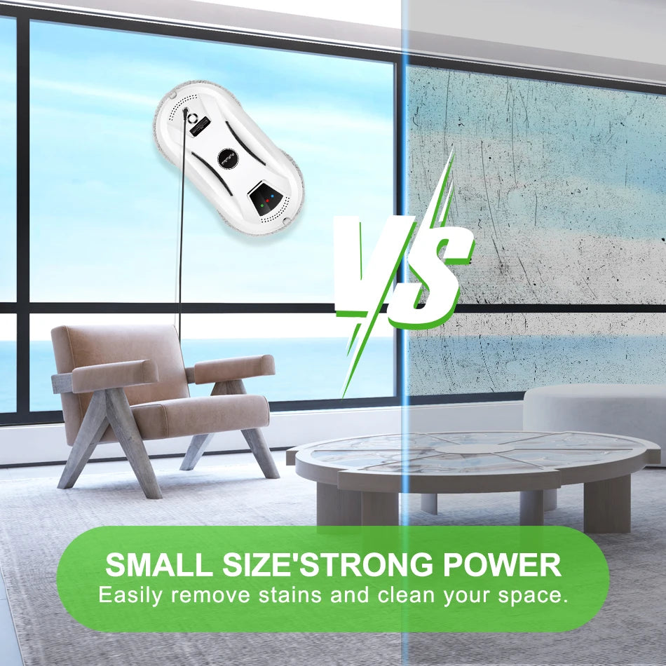 PuRuiKai AI smart automatic window cleaning robot for streak-free glass — view 3
