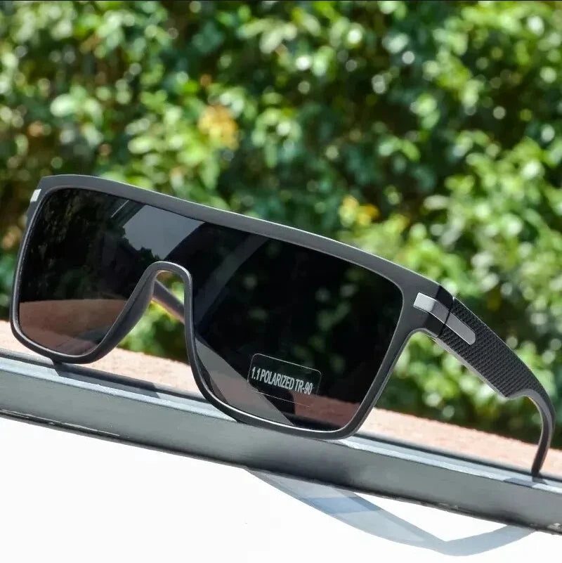 Oversized Polarized Sunglasses, Anti-Glare Driving Shades UV400 — view 7 of sunglasses