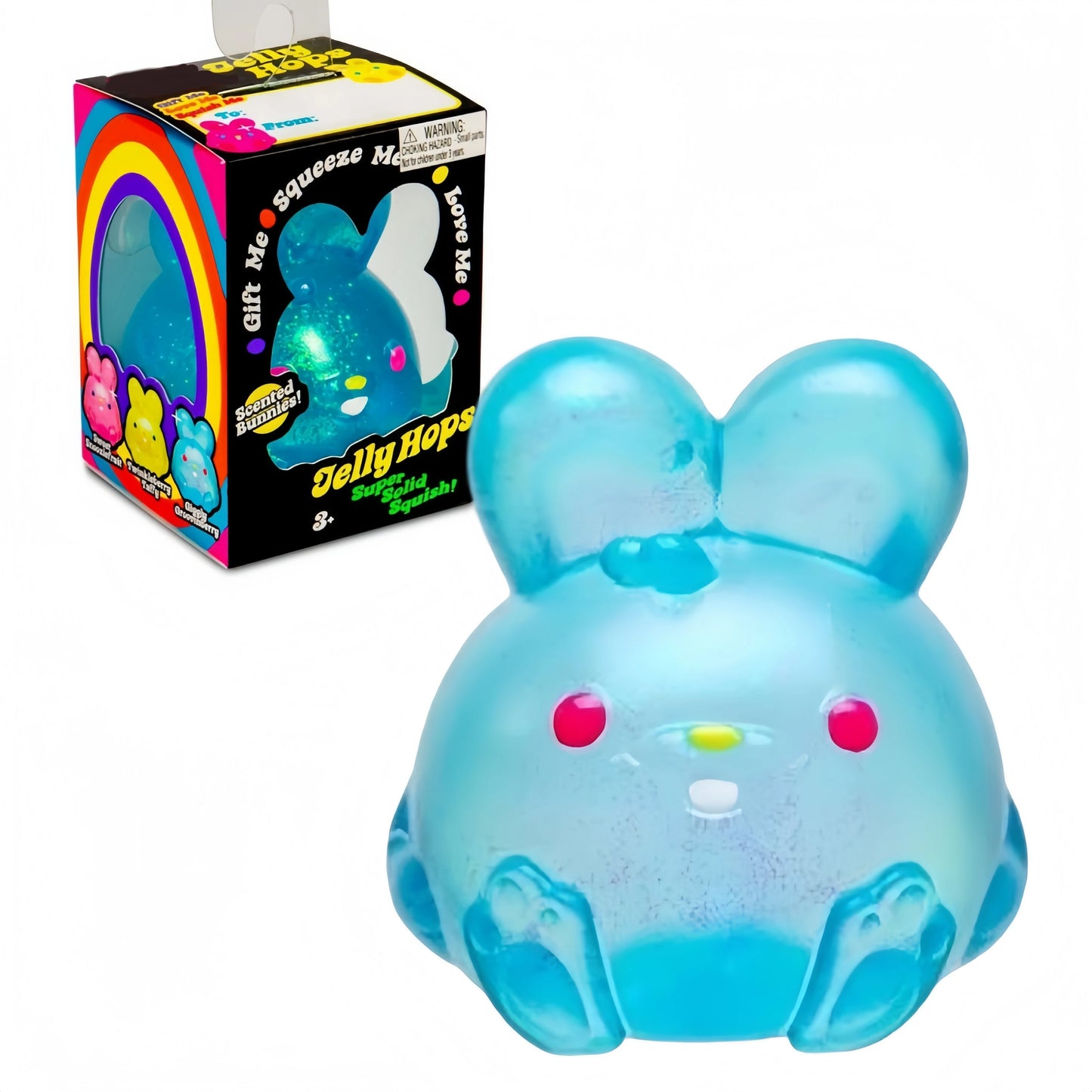 Ice Cube Sensory Fidget Toy — Squishy Stress-Relief Rabbit Squeeze Toy — view 13 of toys