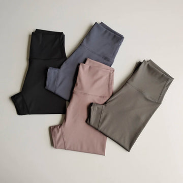 Women's Activewear High-Waist Sculpting Leggings — Seamless Quick-Dry Running Yoga Pants — view 1 of women's activewear