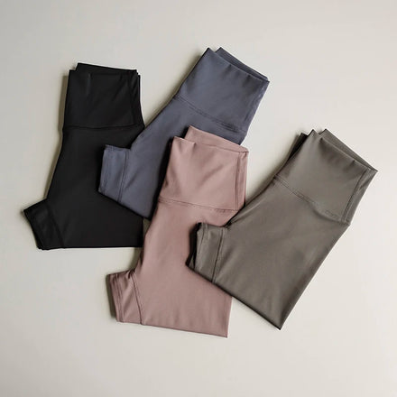 Women's Activewear High-Waist Sculpting Leggings — Seamless Quick-Dry Running Yoga Pants — view 1 of women's activewear