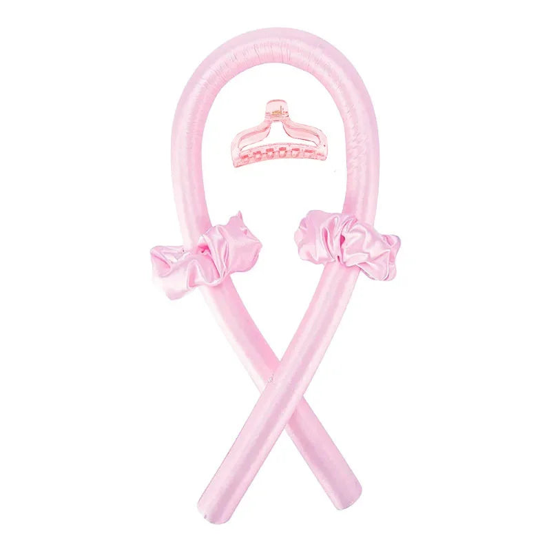 Heatless Curling Rod Headband Set – No-Heat Overnight Soft Spiral Curls for Shiny Hair — view 3 of beauty & personal care