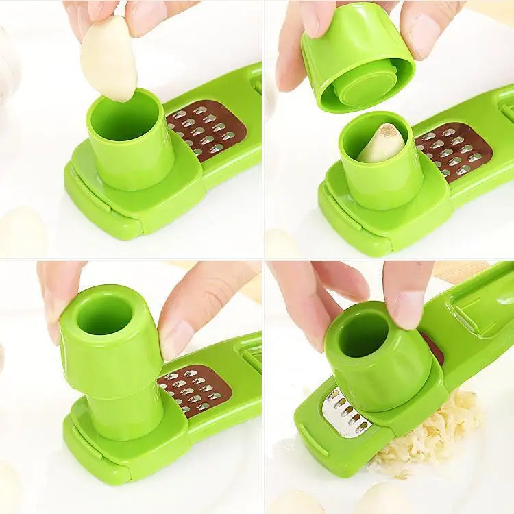 Garlic Crusher Press &mdash; Multi-Functional Manual Garlic &amp; Ginger Grinder &amp; Peeler — view 4 of kitchen gadgets