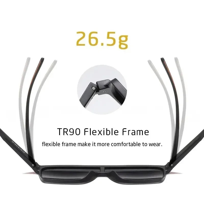 Oversized Polarized Sunglasses, Anti-Glare Driving Shades UV400 — view 3 of sunglasses