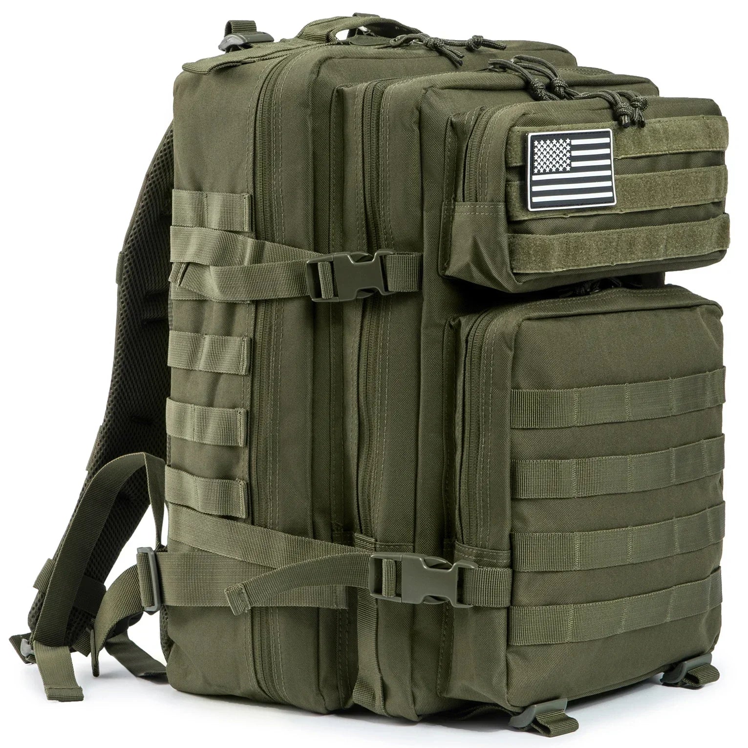 45L Tactical Military-Style Backpack — MOLLE Webbing for EDC & 3-Day Use — view 8 of outdoor sports