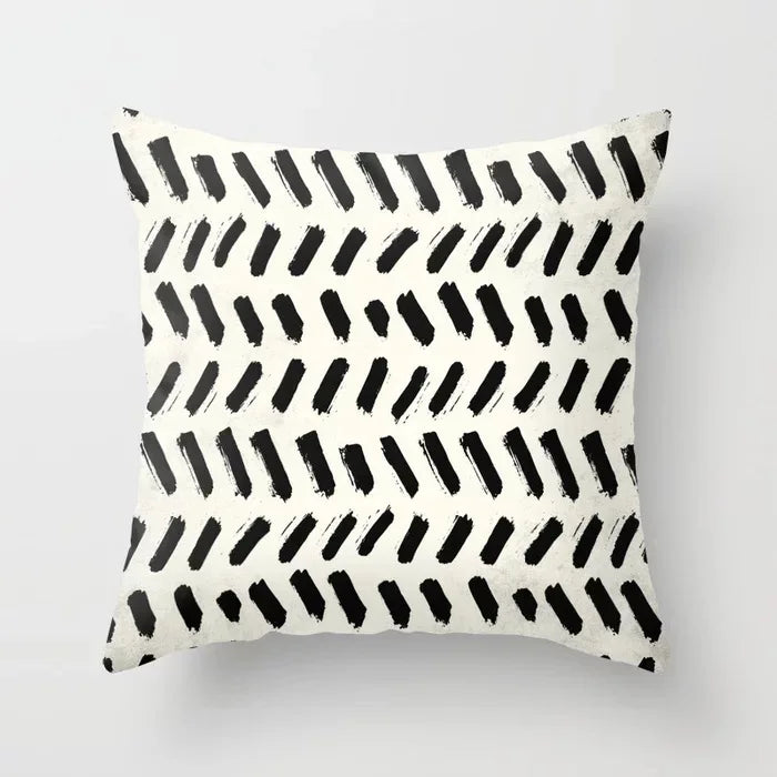 Geometric Abstract Cushion Cover &mdash; 45&times;45 cm Pillow Case for Office, Car &amp; Home