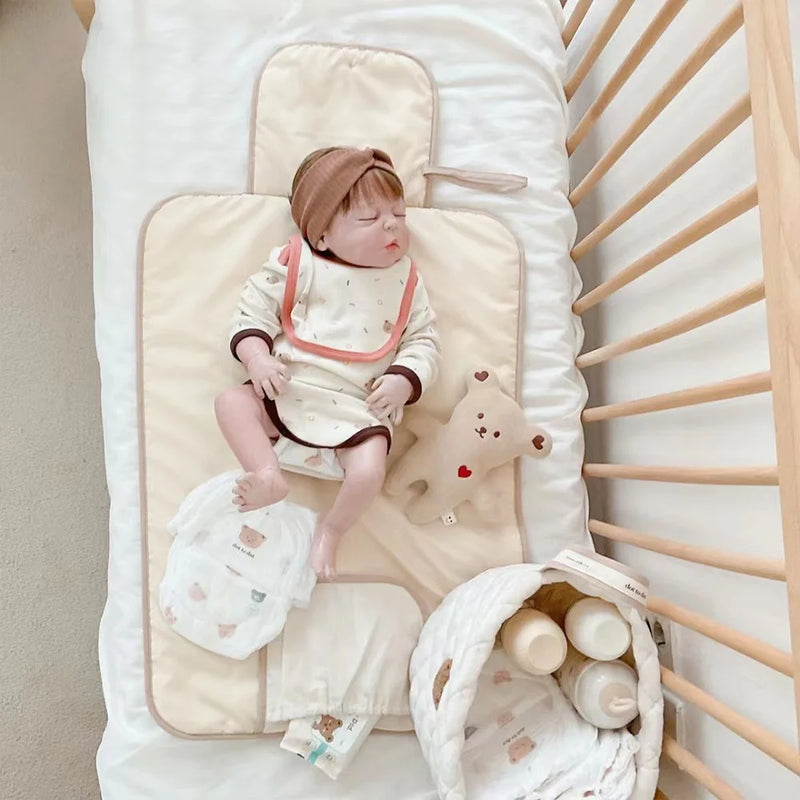 Foldable Diaper Changing Pad - Portable Waterproof Mat for Newborns — view 1 of diaper bags & changing